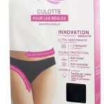 Saforelle - Culotte Noir pour les Règles - Taille : 40