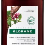 Klorane - Force - Cheveux Fatigués & Chute Shampoing à la Quinine et Edelweiss Bio 200 ml