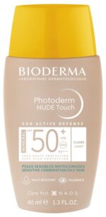 Bioderma - Photoderm Nude Touch SPF50+ 40 ml - Teinte : Dorée