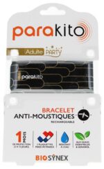 Parakito - Party Edition Bracelet Anti-Moustiques - Modèle : Tubes