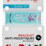 Parakito - Bracelet Anti-Moustiques Rechargeable Junior - Modèle : Licornes