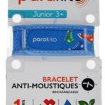 Parakito - Bracelet Anti-Moustiques Rechargeable Junior - Modèle : Baskets