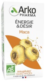 Arkopharma - Arkogélules Maca Bio 40 Gélules