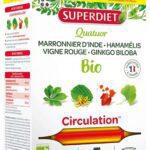 Superdiet - Quatuor Vigne Rouge Circulation Bio 20 Ampoules + 10 Ampoules Offertes