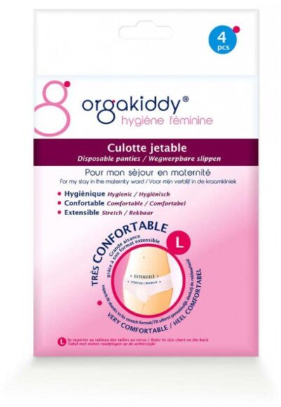 Orgakiddy - Culottes Jetables 4 Unités - Taille : L