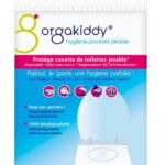 Orgakiddy - Protège Cuvette de Toilettes Jetable 10 Sachets Individuels