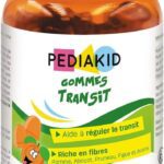 Pediakid - Gommes Transit Goût Abricot - 60 gommes