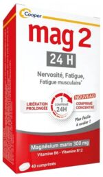 Mag 2 - 24H Formule Renforcée 40 Comprimés