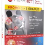 Thermhot - 3 Patchs Chauffants Cou/Dos/Epaule/Poignet + 1 Gratuit