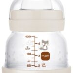 Mam - Biberon Easy Start 130 ml 0 Mois Débit 0