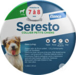 seresto chien collier anti puces et anti tiques pour petits chiens moins de 8kg.v5