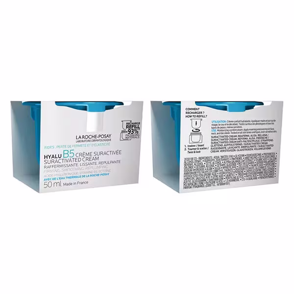 La Roche Posay Hyalu B5 Recharge Creme visage anti rides raffermissante lissante 50ml