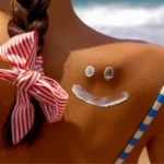 Creme solaire famille mustela plage